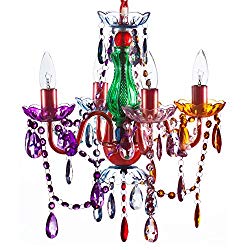 Colorful Gypsy Chandelier - Boho Style Home Decor